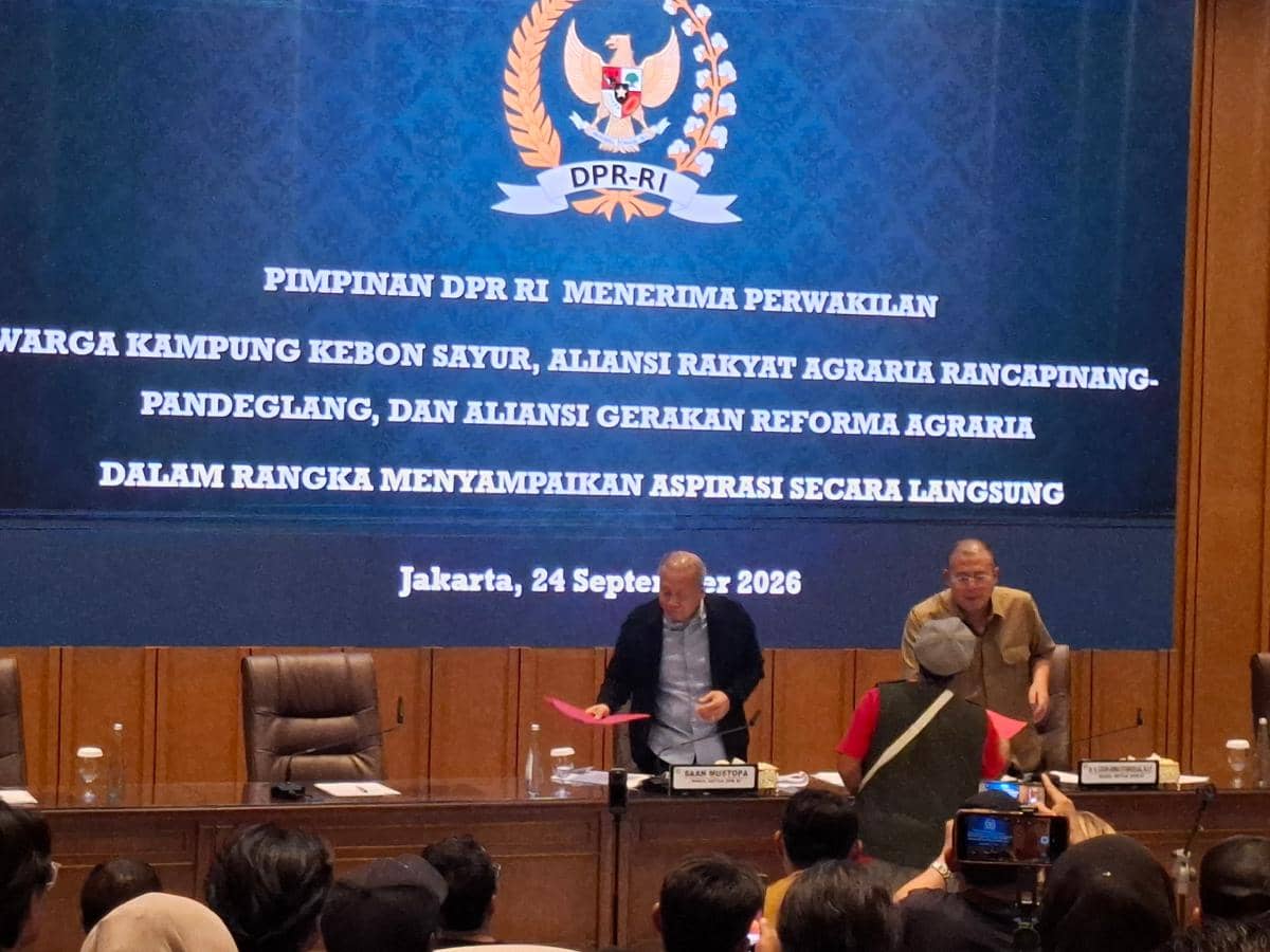 Hari Tani Nasional, DPR Terima Keluhan Warga soal Reforma Agraria