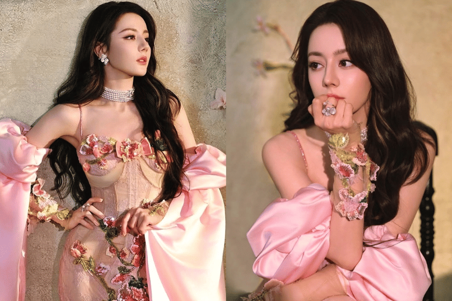 Dilraba Dilmurat gaun MAQUINN