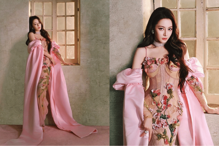 Aktris Asal Tiongkok, Dilraba Dilmurat, Pakai Couture asal Indonesia