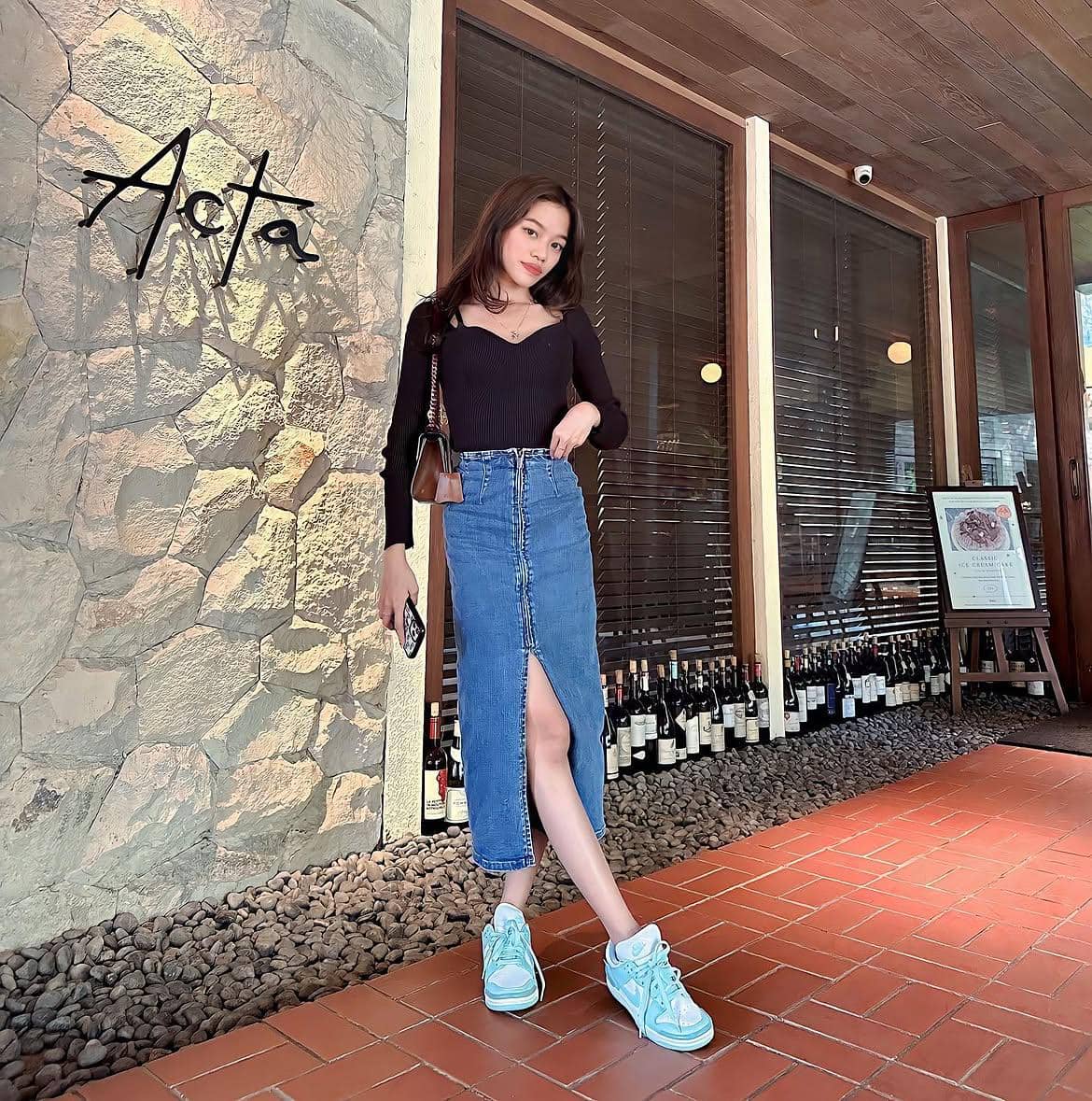 referensi outfit street style ala Ummi Quary