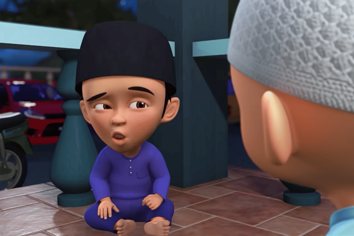 ilustrasi Fizi di Upin-Ipin