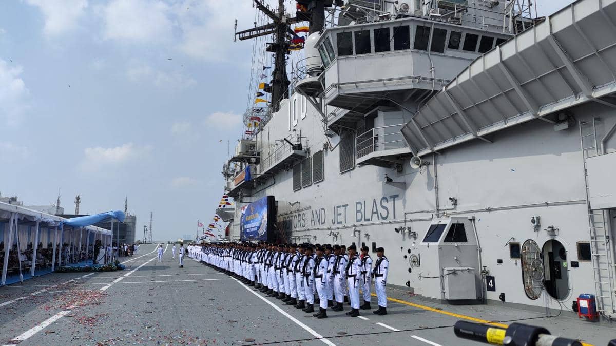 Gelar Upacara, ITS Giuseppe Garibaldi Resmi Jadi KRI Sriwijaya-100