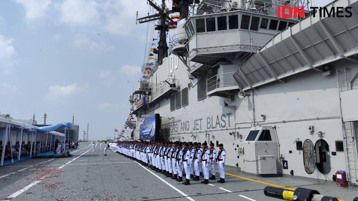 KSAL Ungkap Alasan Kapal Induk RI Pertama Garibaldi Dinamai KRI Sriwijaya