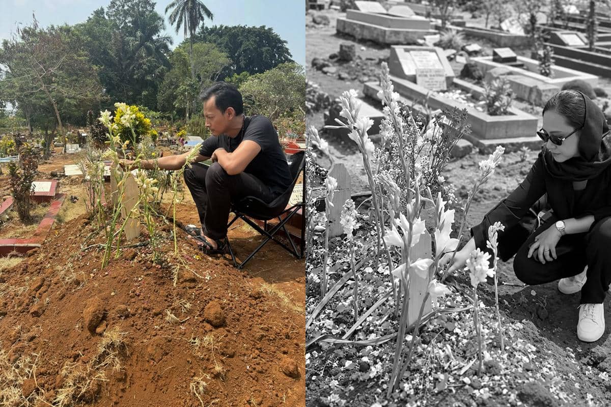 Garasi Ziarah ke Makam Aries Budiman, Fedi Nuril Kenang Skill Drum Mendiang