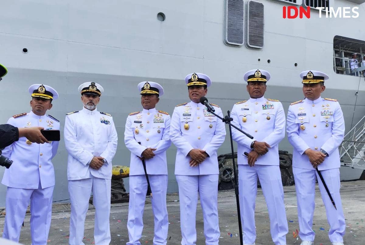 KSAL Ingin Pemerintah Beli Jet Bisa Vertikal Take Off di KRI Sriwijaya-100