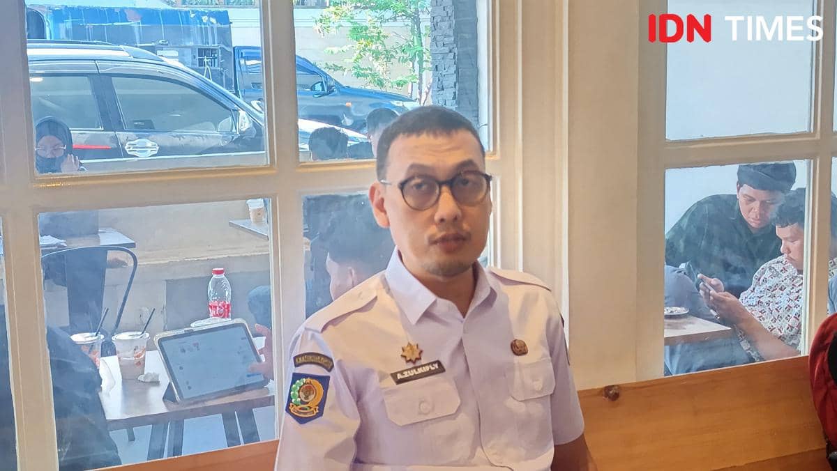 Potret Sekretaris Daerah Kota Makassar, Andi Zulkifly Nanda, dalam dokumentasi IDN Times oleh Asrhawi Muin.