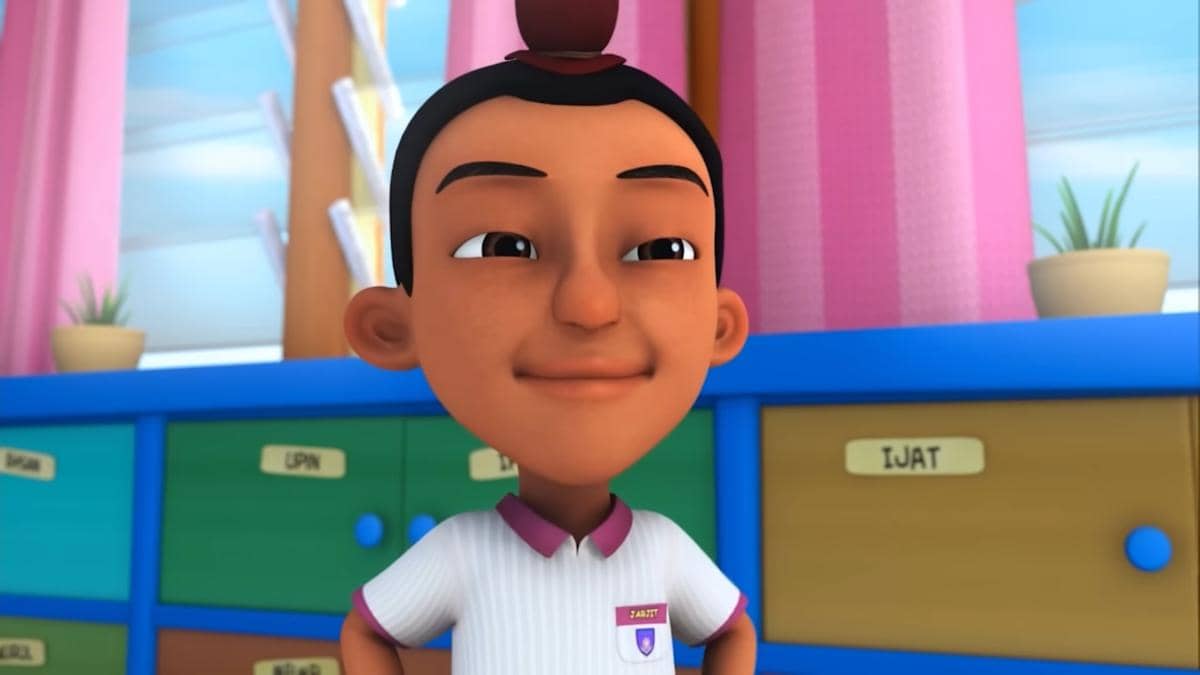 karakter Jarjit dalam serial animasi Upin & Ipin