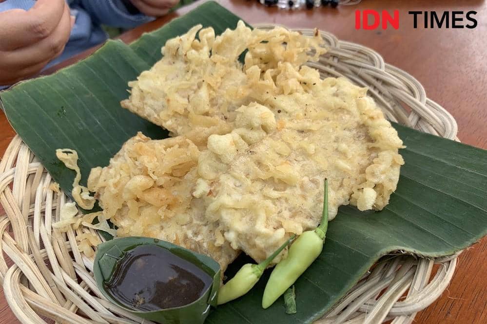 Potret tempe mendoan 