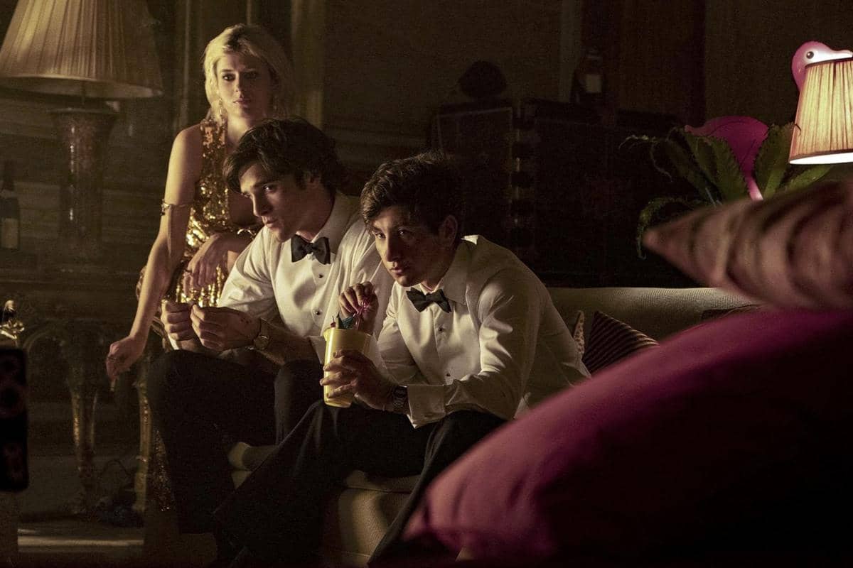 Cuplikan adegan dalam film Saltburn produksi Metro-Goldwyn-Mayer, seperti tercantum pada dokumentasi resmi film.