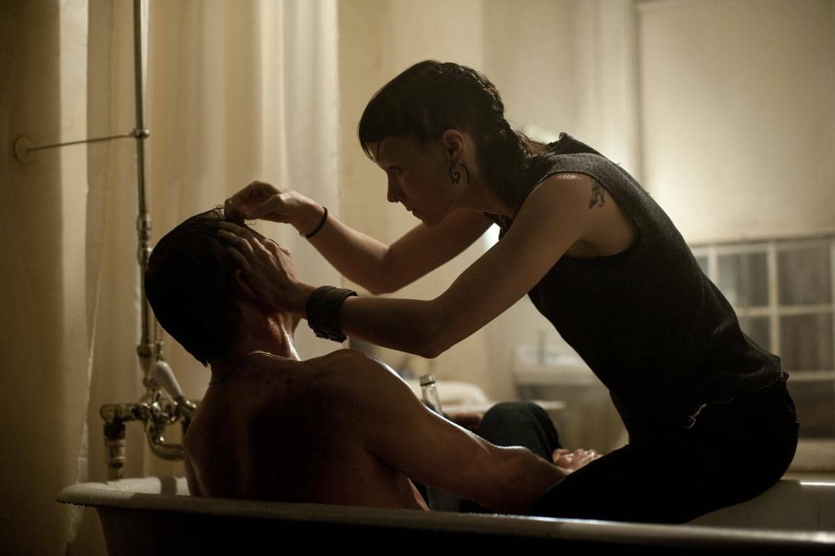 Cuplikan adegan dari film The Girl with the Dragon Tattoo yang dirilis oleh Columbia Pictures.