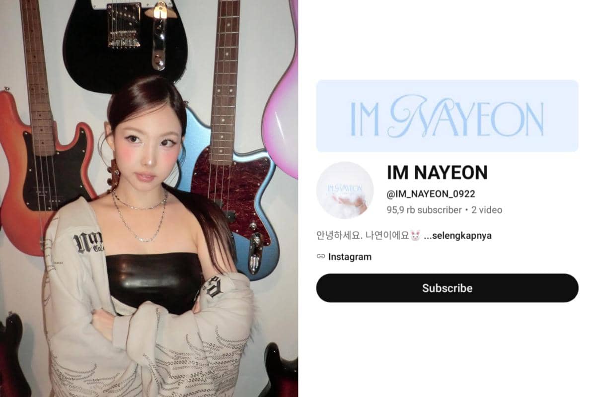Potret Nayeon TWICE dan channel YouTube pribadinya