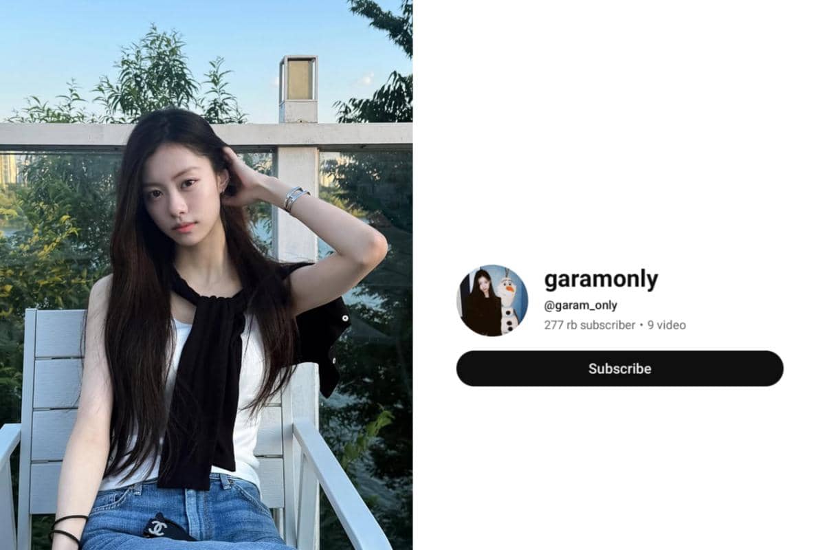 Kim Garam dan channel YouTube pribadinya