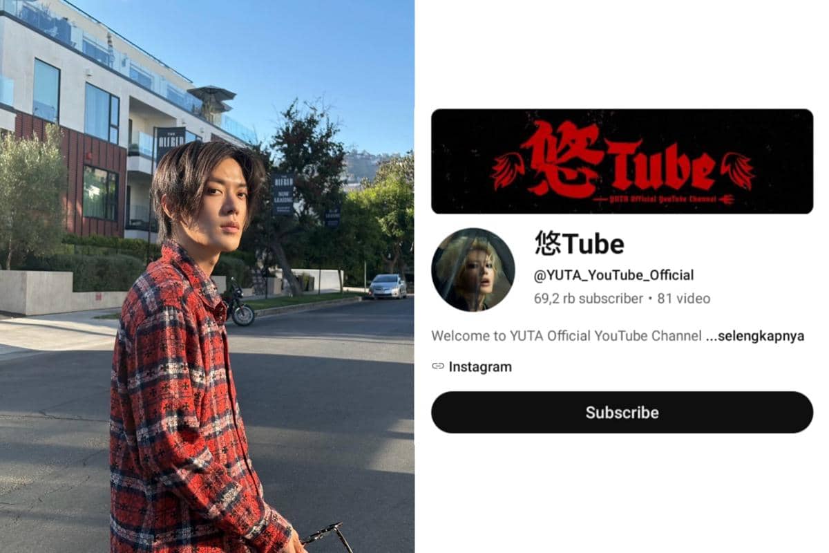 Yuta NCT dan channel YouTube pribadinya