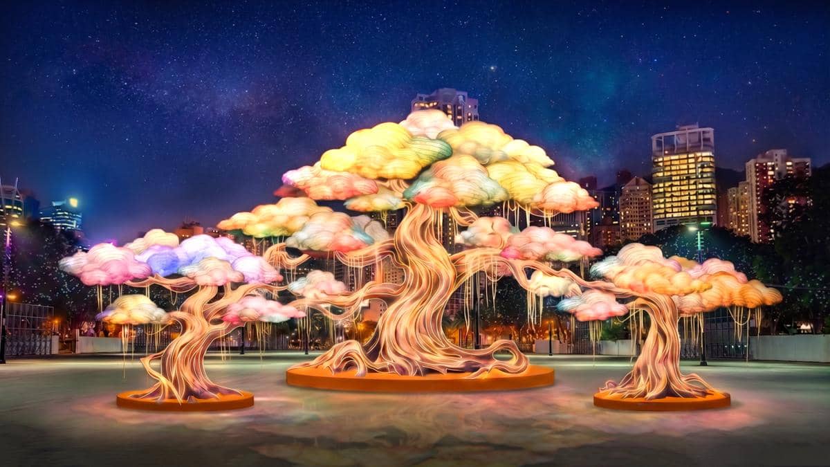 salah satu instalasi International Lantern Spectacular
