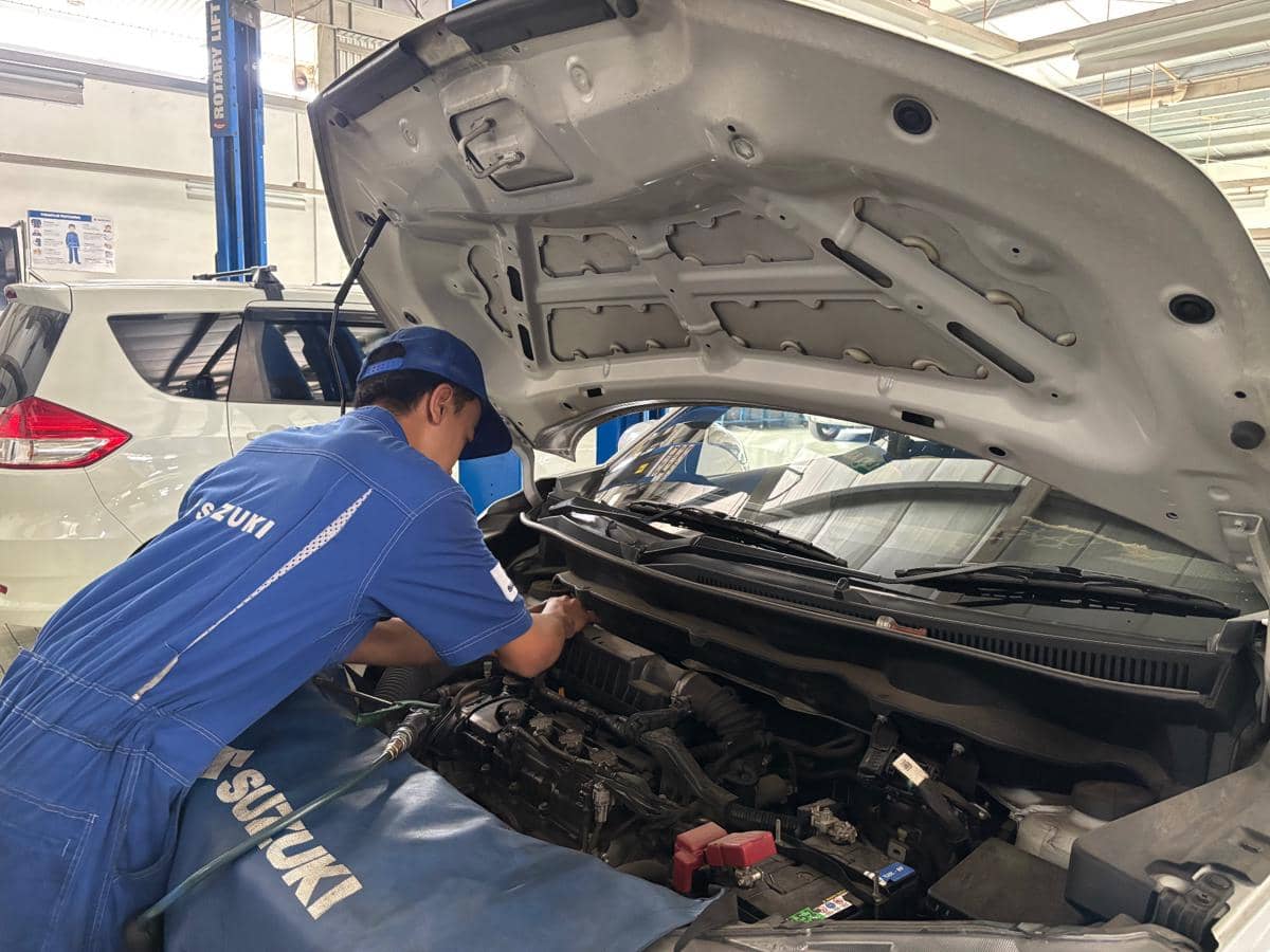 Layanan purnajual Suzuki untuk kendaraan pelanggan dalam program yang menjangkau sejumlah wilayah Indonesia.