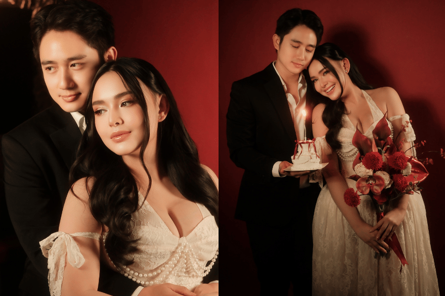 Gaya Couple Amanda Manopo dan Kenny di Anniv Photoshoot, Glam!