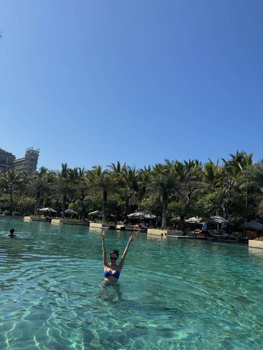 potret Hyoyeon SNSD liburan di Bali