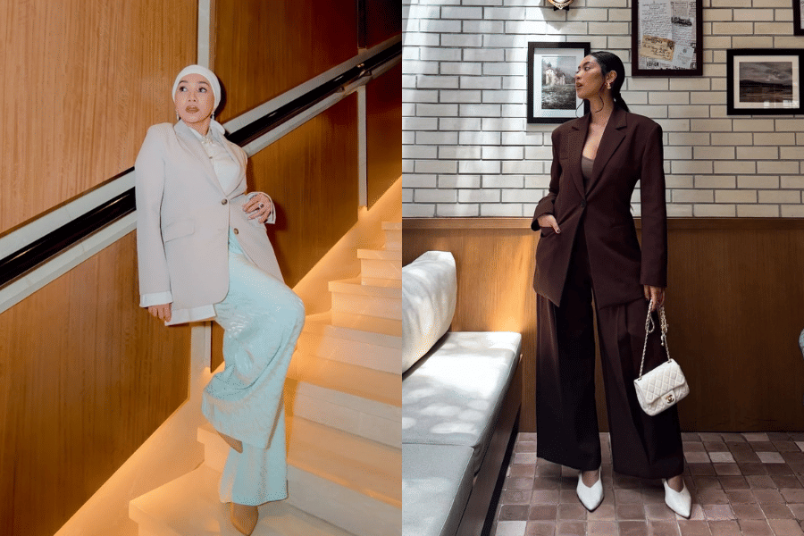 7 Ide OOTD Layering Blazer, Cocok buat Kasual hingga Formal