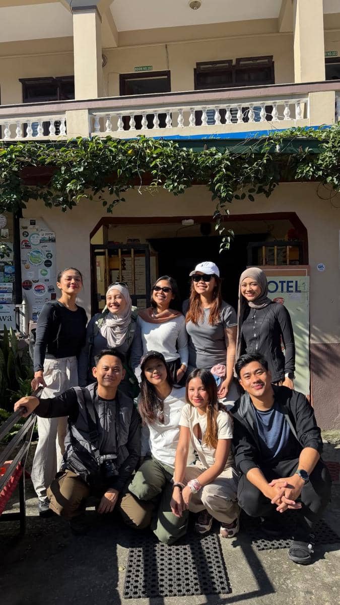 Bella Graceva pertama kali ke Annapurna Conservation Area