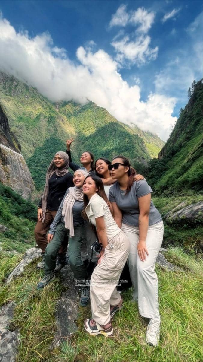 Bella Graceva pertama kali ke Annapurna Conservation Area