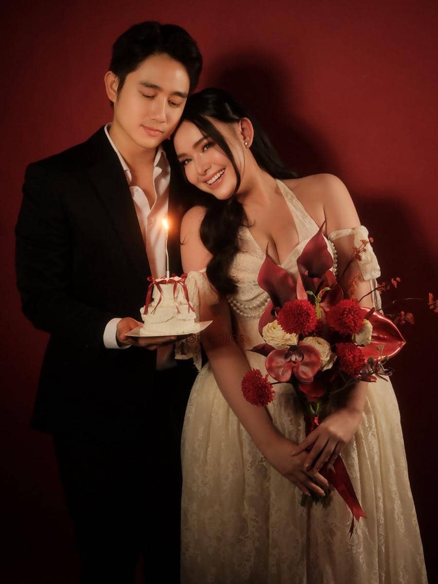 Gaya Couple Amanda Manopo dan Kenny di Anniv Photoshoot (instagram.com/prscillas)