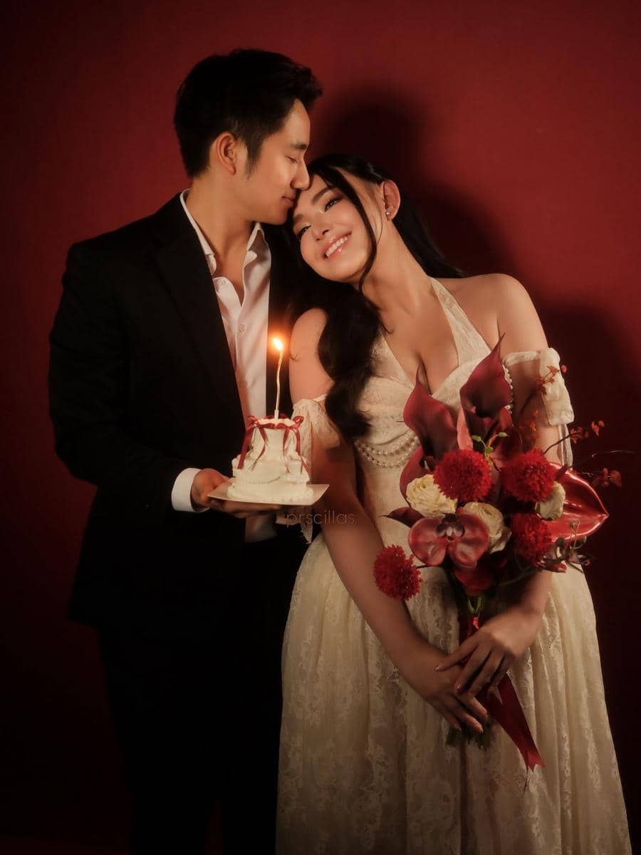 Gaya Couple Amanda Manopo dan Kenny di Anniv Photoshoot (instagram.com/prscillas)