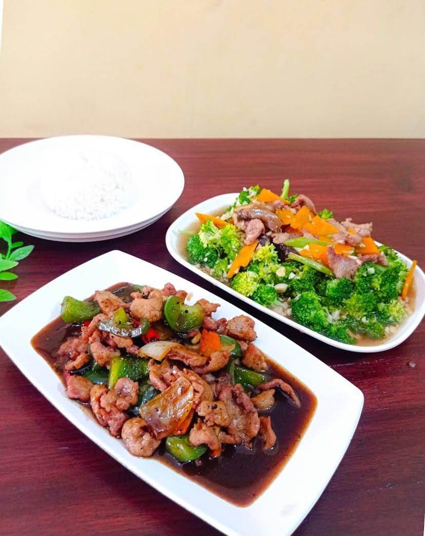 menu makanan di Kokiku Moslem Chinese Foods