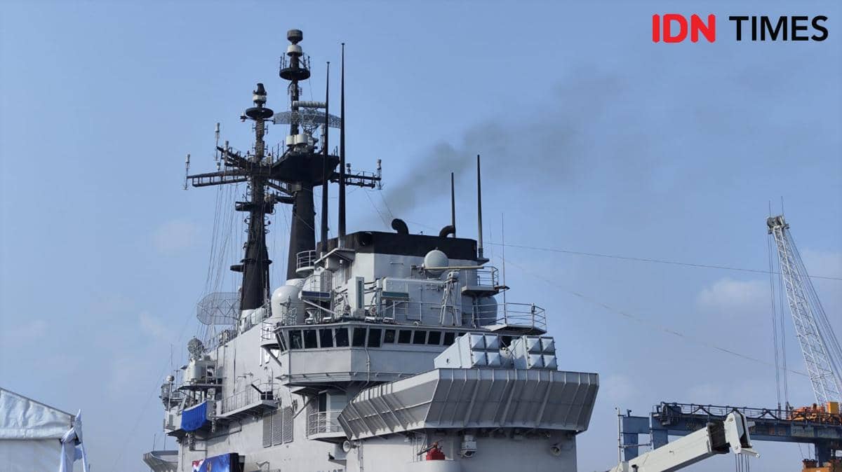 Resmikan KRI Sriwijaya, Panglima TNI: RI Butuh Pertahanan Laut Modern-Tangguh