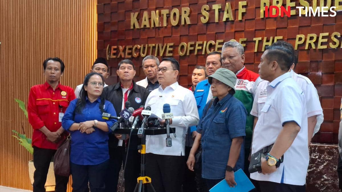 Sebelum Demo, Buruh Sampaikan 11 Tuntutan ke Prabowo Lewat KSP