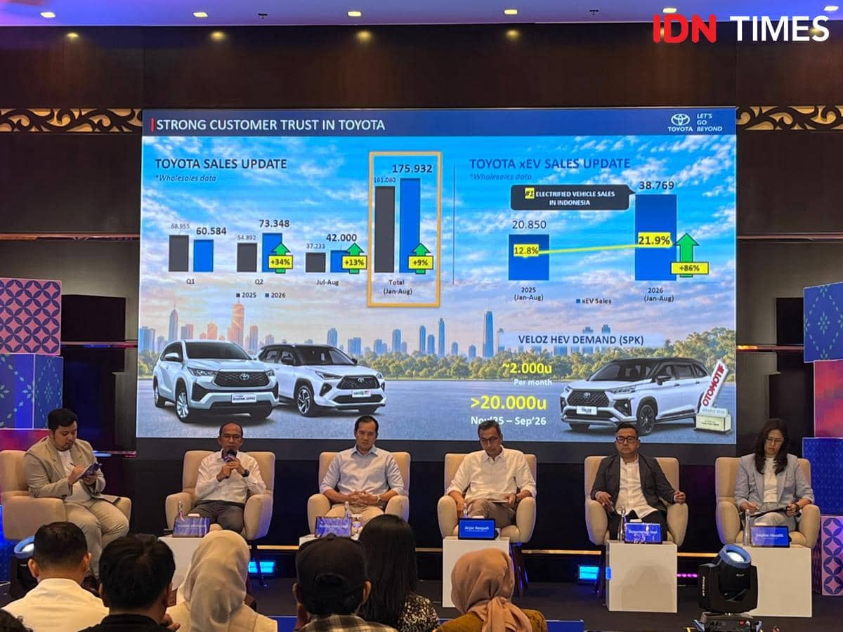 Toyota Bukukan Catatan Positif, Mobil Elektrifikasi Makin Diminati!