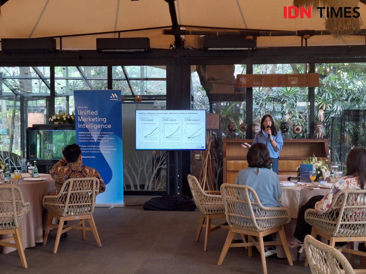 Acara Growth Leaders Luncheon yang digelar MediaSense dan IDN di Jakarta, Kamis (24/9/2026).