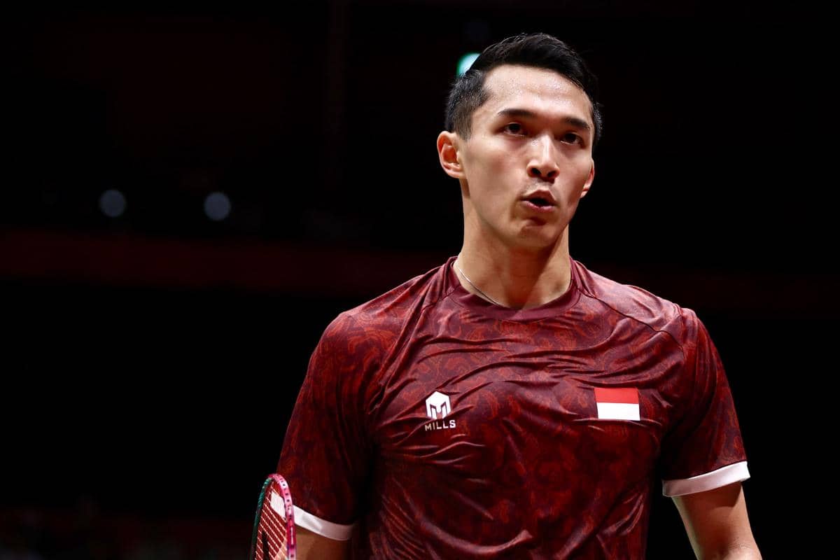 Jonatan Christie di final beregu putra Asian Games 2026 Aichi-Nagoya.