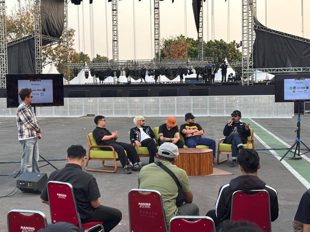 Konferensi pers YK Rebelfest di Maguwoharjo Kamis (24/9/2026). (IDN Times/Herlambang Jati Kusumo)