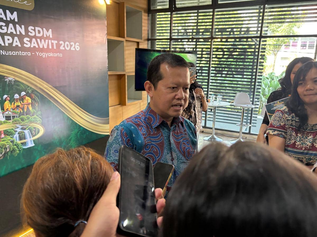 Direktur Tanaman Kelapa Sawit dan Aneka Palma Ditjen Perkebunan, Iim Mucharam. (IDN Times/Herlambang Jati Kusumo)