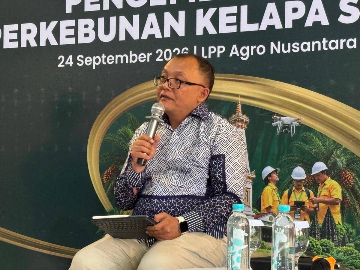 Kepala Divisi Penyaluran Dana SDM Perkebunan BPDP, Sudi Bawa Swita. (IDN Times/Herlambang Jati Kusumo)