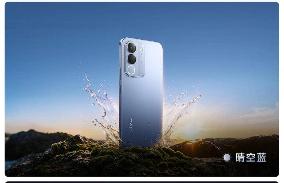 vivo Y600i warna sky blue