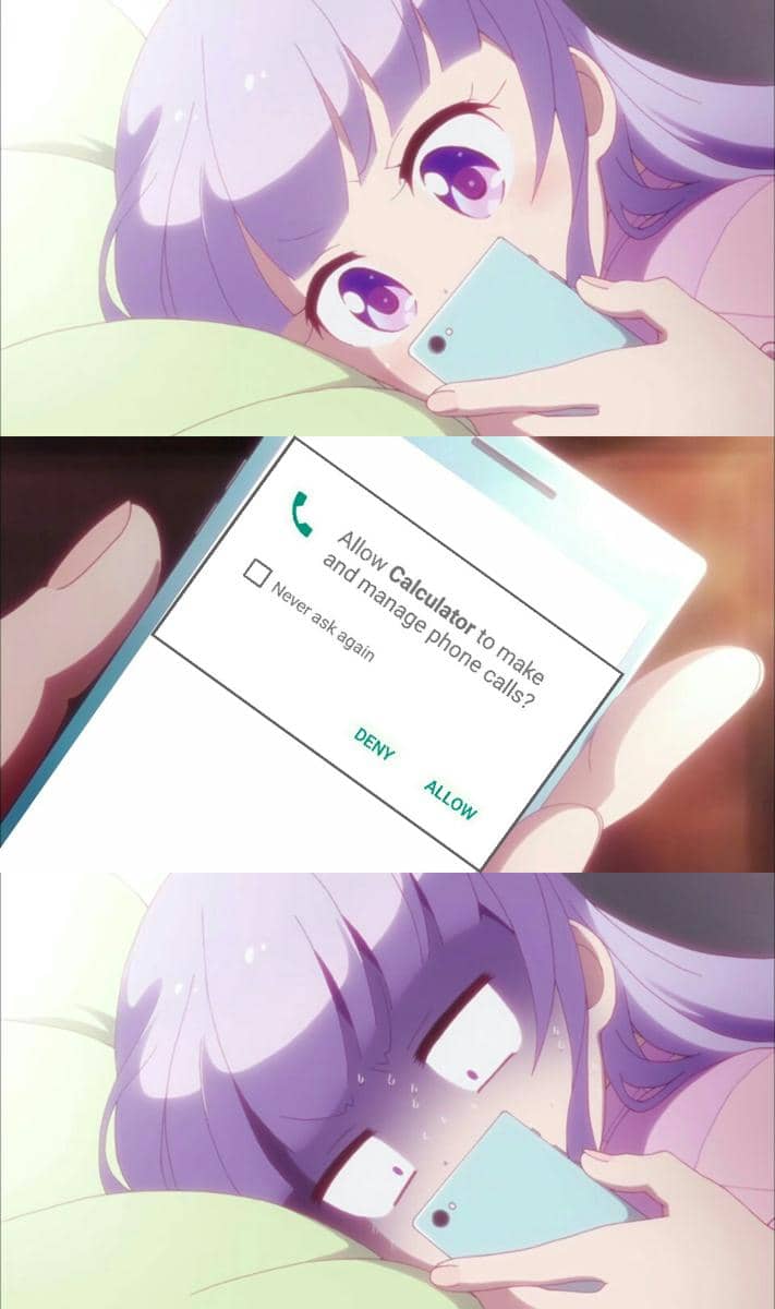 meme anime tentang kalkulator