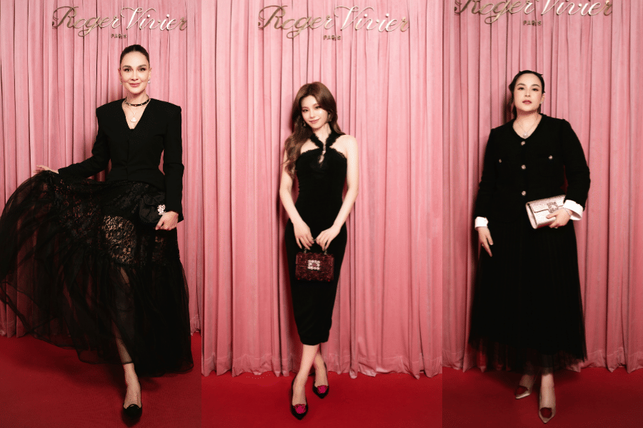 Gaya Seleb di Opening Roger Vivier Indonesia, Ada Yeji ITZY!