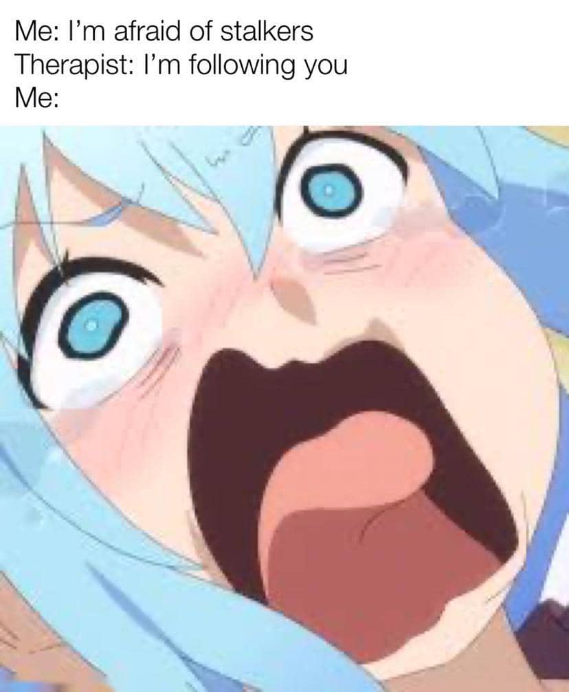 meme anime tentang teriakan