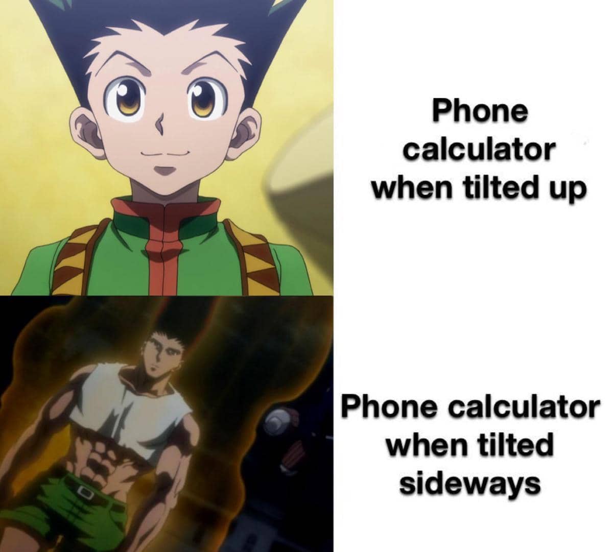 meme anime tentang kalkulator