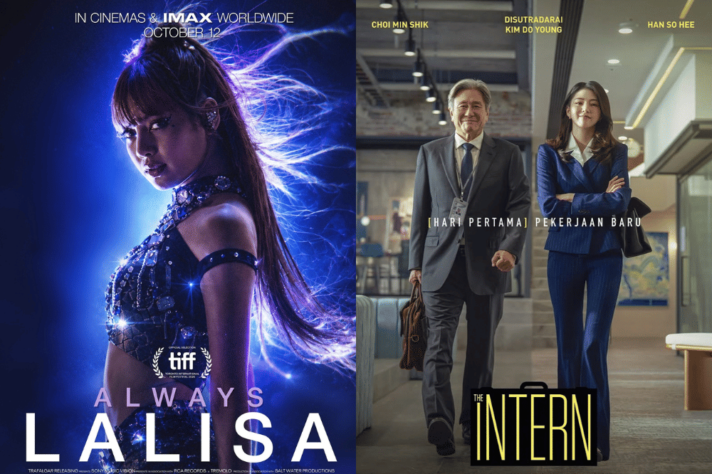 Materi promosi The Intern dari Warner Bros. sebagai ilustrasi artikel film Korea di bioskop Oktober 2026.