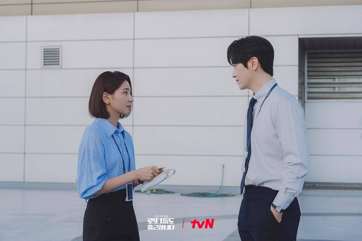 Cuplikan drama Korea The Ordinary Jackpot dari akun CJnDrama di X, memperlihatkan adegan para pemeran.