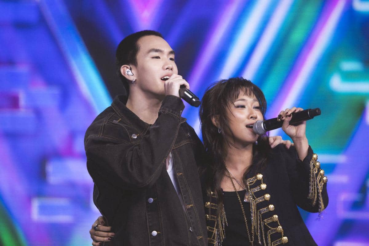 Penampilan PUN dan MILLI di The Wall Song.