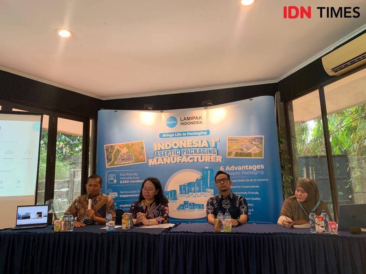 LamiPak Dorong Ekosistem Daur Ulang Kemasan Aseptik di Banten
