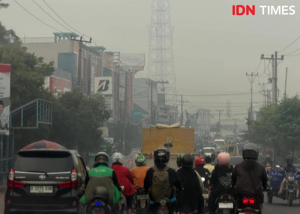 Kenapa Kabut Asap Karhutla Kembali Selimuti Palembang? Ini Penjelasan BMKG
