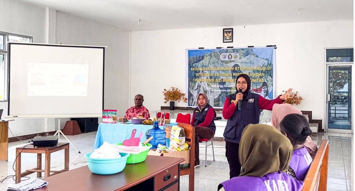 TEP UNDIP Olah Pangan Lokal Senggi untuk Cegah Stunting