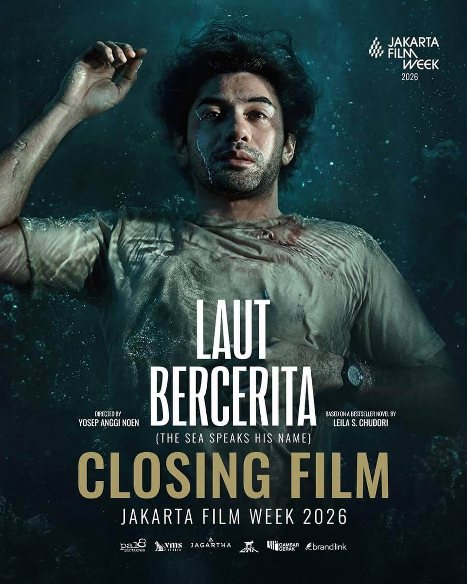 Unggahan Instagram dari akun officialpilarez yang berkaitan dengan Laut Bercerita, sesuai keterangan pada foto.