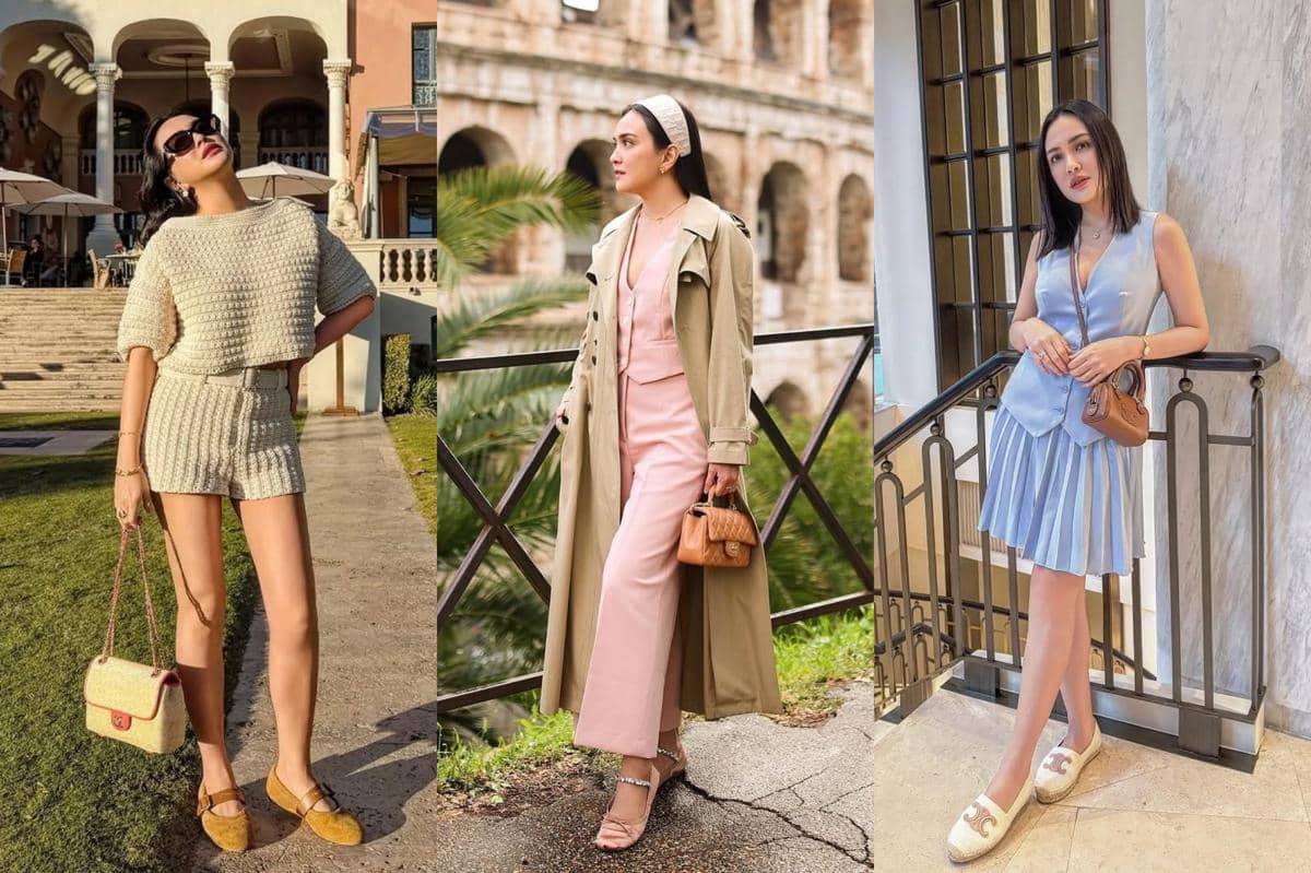 7 OOTD One Set ala Shandy Aulia, Simpel namun Tetap Berkelas!