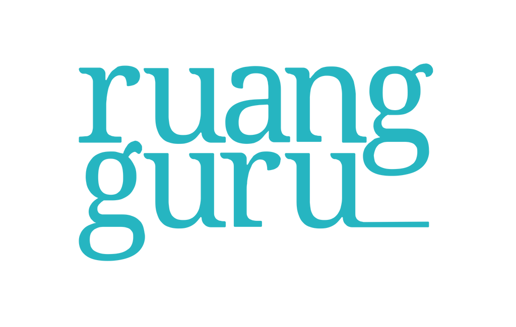 Logo Ruangguru, platform pendidikan digital Indonesia.