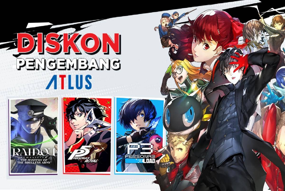 5 Diskon Persona di Steam ATLUS Publisher Sale 2026